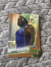 2019 Topps WWE Money in the Bank Bronze Parallel #51 Mark Henry