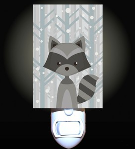 woodland animal night light