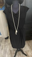 Michael Kors Classic Timeless Sophisticated Little Black Dress Sz Med