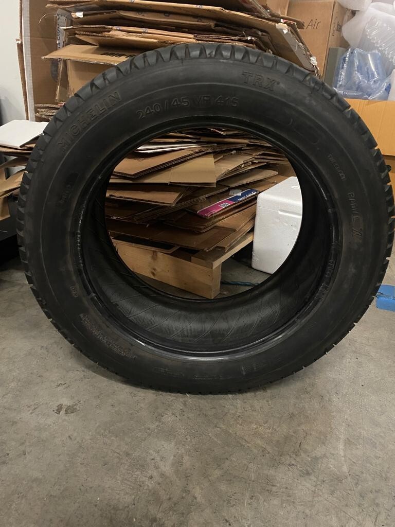 MICHELIN 240/45VR415 TRX For Ferrari Used Sold as a Pair