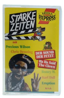 MC Starke Zeiten - Boney M. Karl Dall Eruption Precious Kassette Ariola (P) 1988