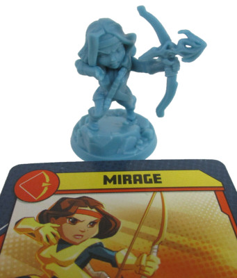 Marvel United X-MEN Mutant Promo MIRAGE Hero Mini & Cards NEW!!