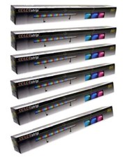  6 Chauvet COLORSTRIP Color Strip DJ DMX LED Wash Light Blackout/Static/Dimmer