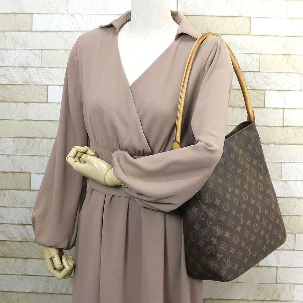 Louis Vuitton Women Brown Canvas Shoulder Bag