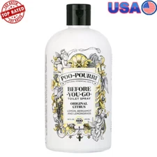 Original Citrus 16oz  Lemon Bergamot and Lemongrass Toilet Spray Essential Oils