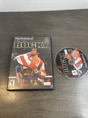 Rocky Authentic Sony PlayStation 2 PS2 Game 2002 No Manual