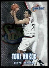 2000-01 Fleer Game Time #4 Toni Kukoc