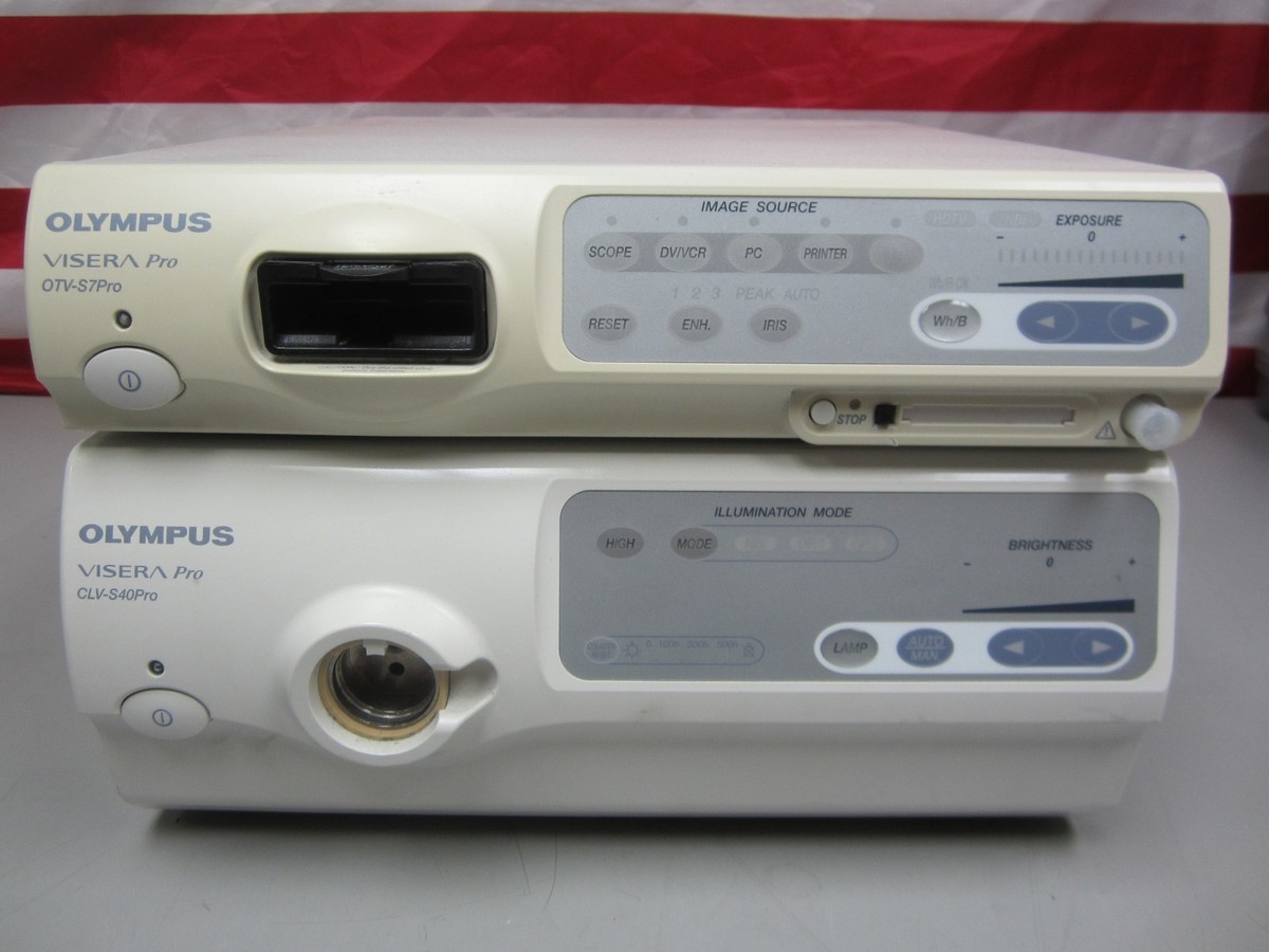 Olympus OTV-S7Pro Camera CLV-S40 Pro Light Source | eBay