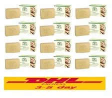 12x De Leaf Thanaka Moisture Whitening Bar Soap Thai Natural Glycerin Vitamin B3