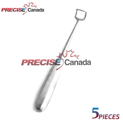 5 BARNHILL ADENOID CURETTE SIZE (2) 15MM 8-1/2" SURGICAL ORTHOPEDIC INSTRUMENTS - Picture 2 of 3