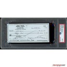 Johnny Unitas Signed Autographed Personal Check PSA DNA Mint 9
