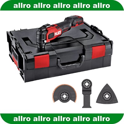 FLEX Akku-Multitool MT 18.0-EC, 18V SOLO in L-BOXX + Fliesen-Satz 3 tlg. NEU