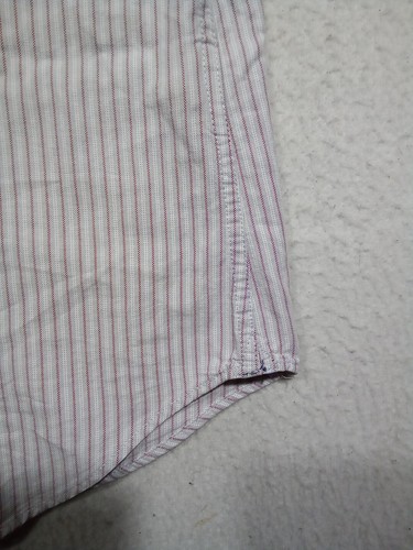 Banana Republic Oxford camicia uomo slim fit manica lunga con bottoni media marrone - Foto 6 di 10