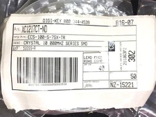 ECS-100-S-7S-TR ECS CRYSTAL 10MHZ SMT ROHS 5 PIECES