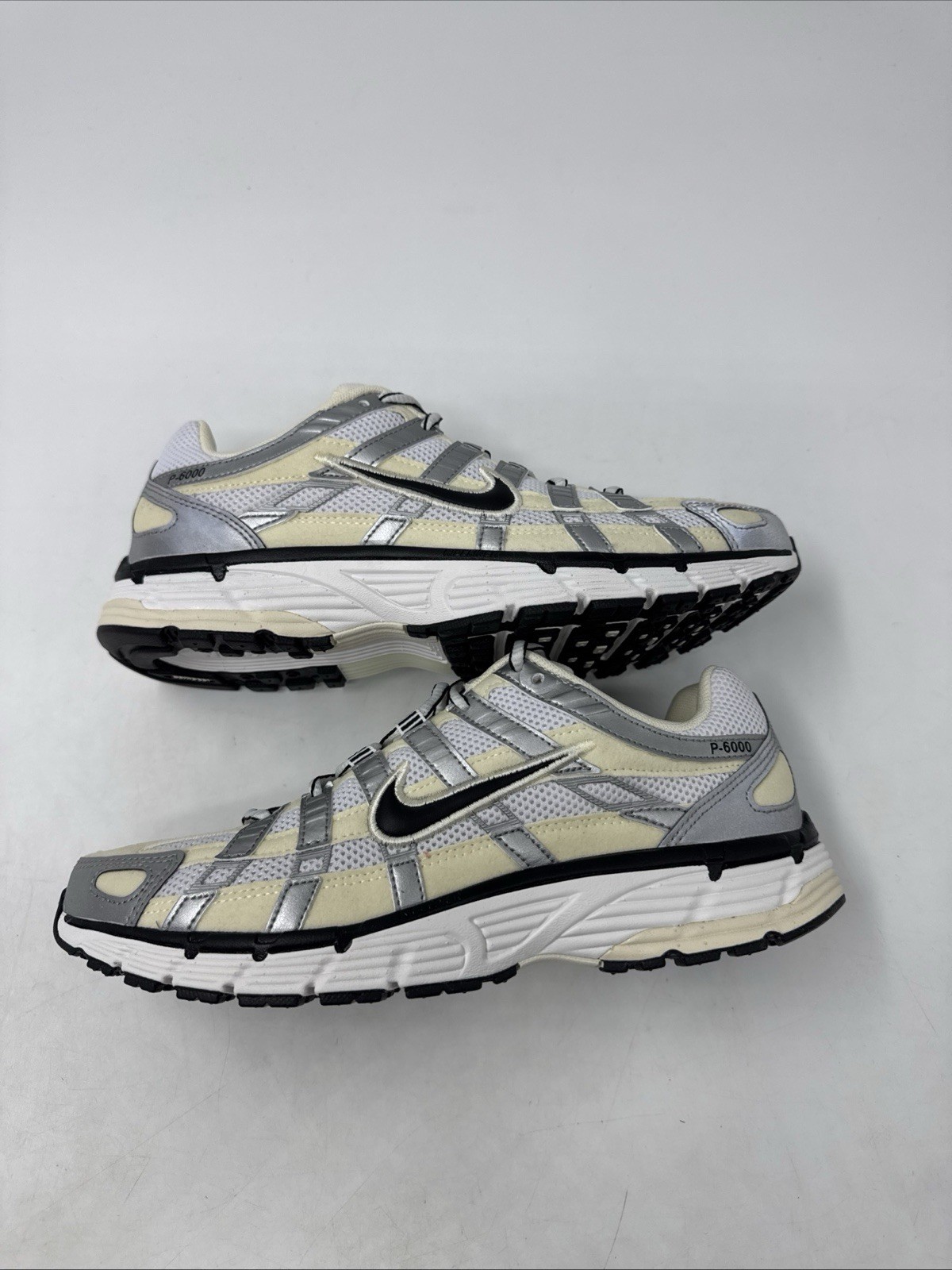 Nike P-6000 Coconut Milk Metallic Silver FV6603-100 Women’s Size 7 thumbnail 4