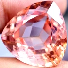 Natural imperial Topaz 41.47Ct Trillion Stunning FLAWLESS GGL Certified Gemstone