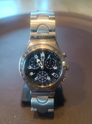 Swatch Irony Chrono Cadmos YCS409G Herren-Armbanduhr 1999