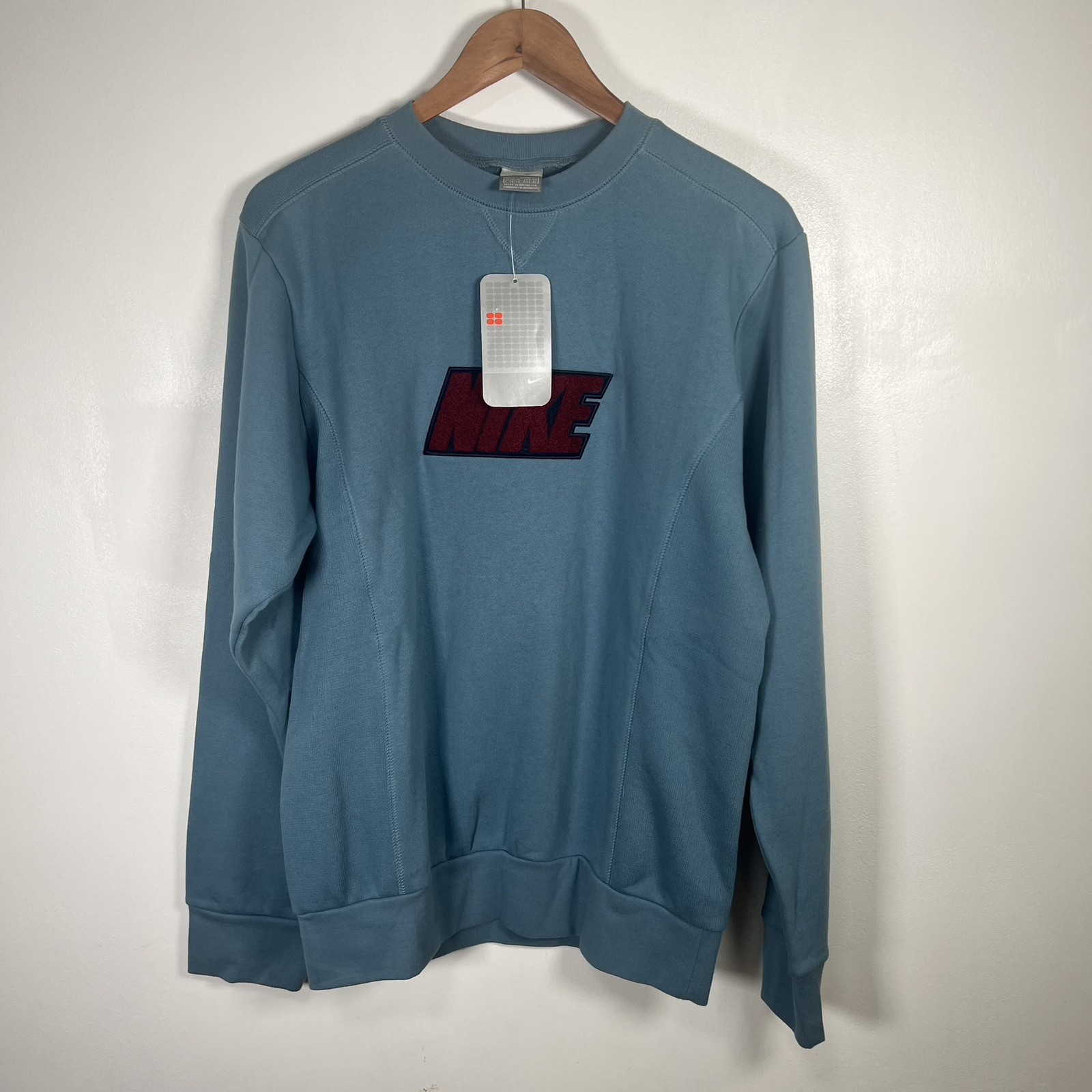Vintage Nike Spellout Crewneck Sweatshirt Men’s Small Oversized Unisex Y2K BNWT