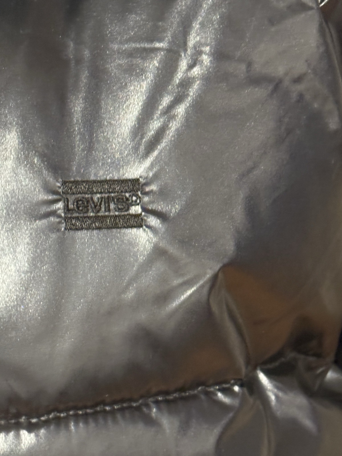 Levi's Performance Hooded Puffer Jacket Womens S … - image 3