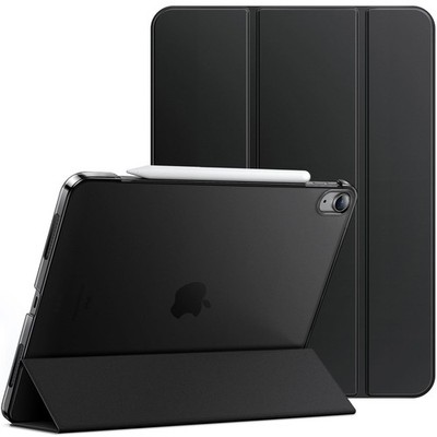 Jetech Hülle für iPad Air 13 Zoll M3/M2 (2025/2024), Slim Ständer Hart Schwarz 