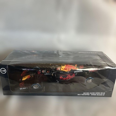 #ad #ad MINICHAMPS 1 18 Red Bull Honda Max Verstappen Belgium 2021 604077 $299.04