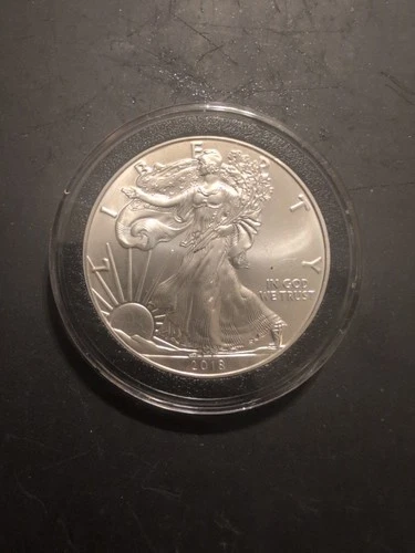 2018 - 1 oz American Silver Eagle Coin Uncirculated