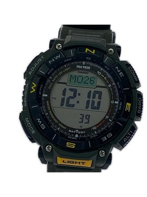 Casio PRG-340 Watch Solar Pro Trek Black Khaki from Japan