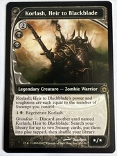 MTG - Korlash, Heir to Blackblade - Future Sight - NM
