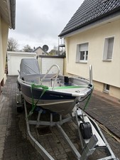 Top Boot Linder Arkip 460 Angel & Freizeitboot,Trailer u.15 ps Honda AB