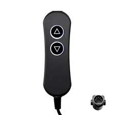 Lift Chairs Power Recliners 2 Button 5 Pin Prong Remote Handset Controller Ha...