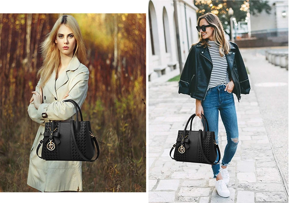Bolso Mujer Carteras De Mujer Moda Cuero Bolsos Monederos Marca Para Damas Cuero Foto 2 de 4