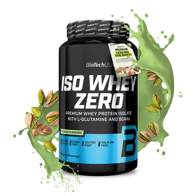BioTech Iso Whey Zero 908 g Pistazie