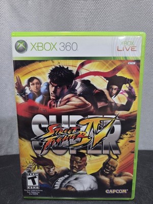 Super Street Fighter IV (Xbox 360, 2010) Complete -Capcom CIB TESTED