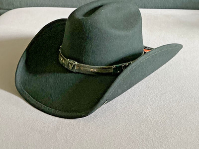 Westernhut Bullhide Line Dance Country Reiten Cowboyhut schwarz Gr. 55