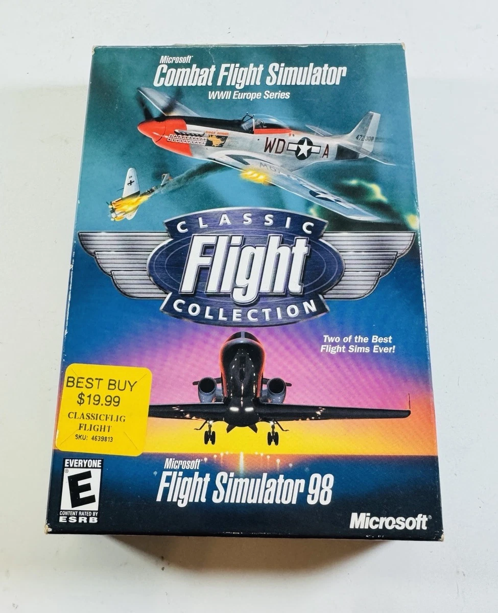 Video Game Flight Simulator 1998 for sale | eBay