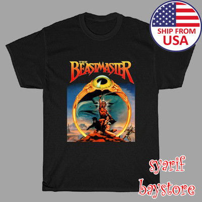 The Beastmaster Retro 80's Classic Movie Men's Black Size S to 3XL