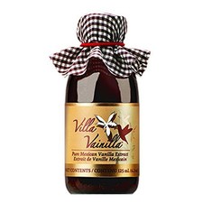 Pure Vanilla Extract Concentrated Natural Gourmet Flavor from Mexico 4.2 Fl Oz