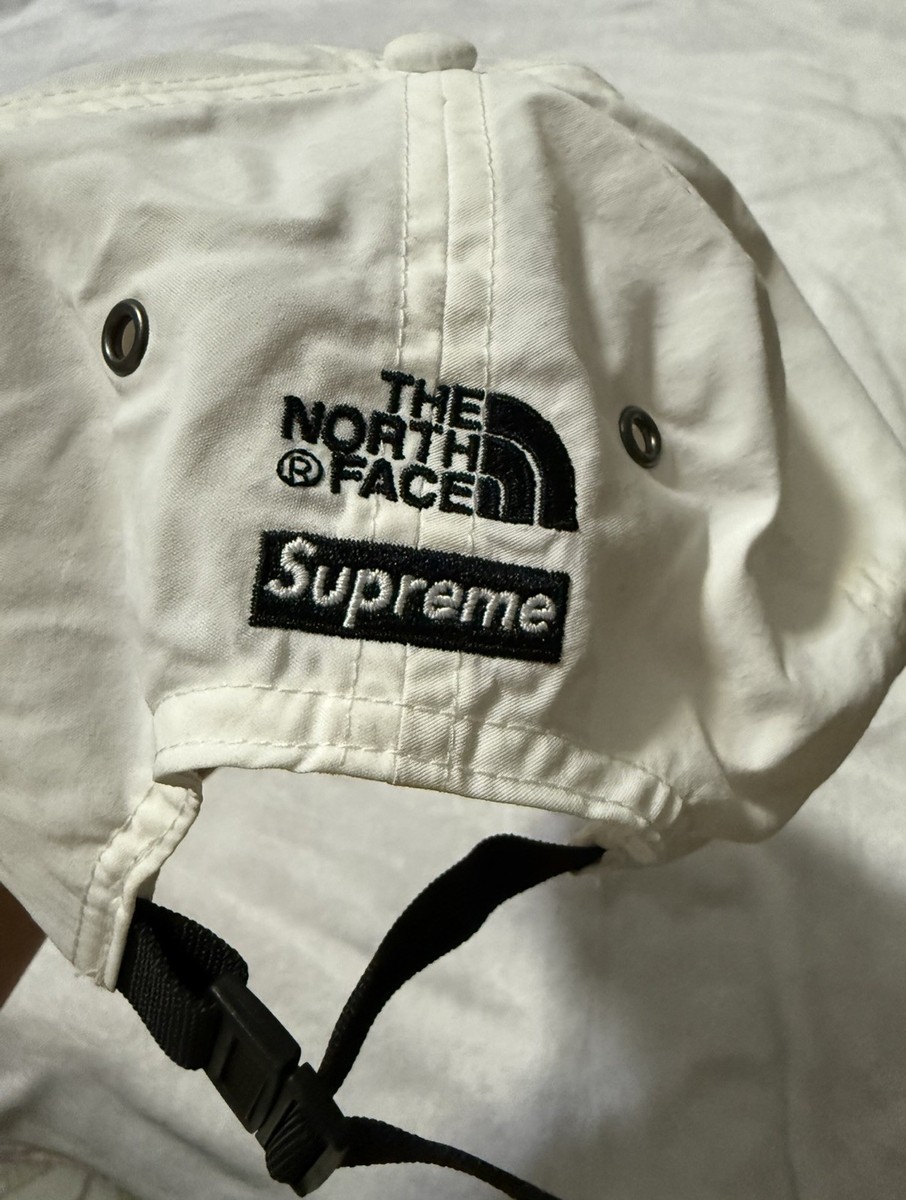 The North Face x Supreme White Steep Tech 6-panel Cap | eBay