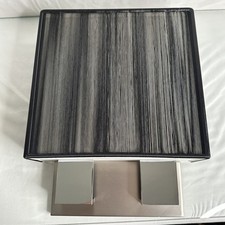 Kichler Lighting 10439 NCHB-Santiago Sconce Brushed Nickel & Chrome-Black Shade