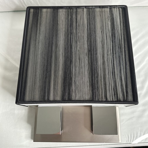 Kichler Lighting 10439 NCHB-Santiago Sconce Brushed Nickel & Chrome-Black Shade - Picture 1 of 23
