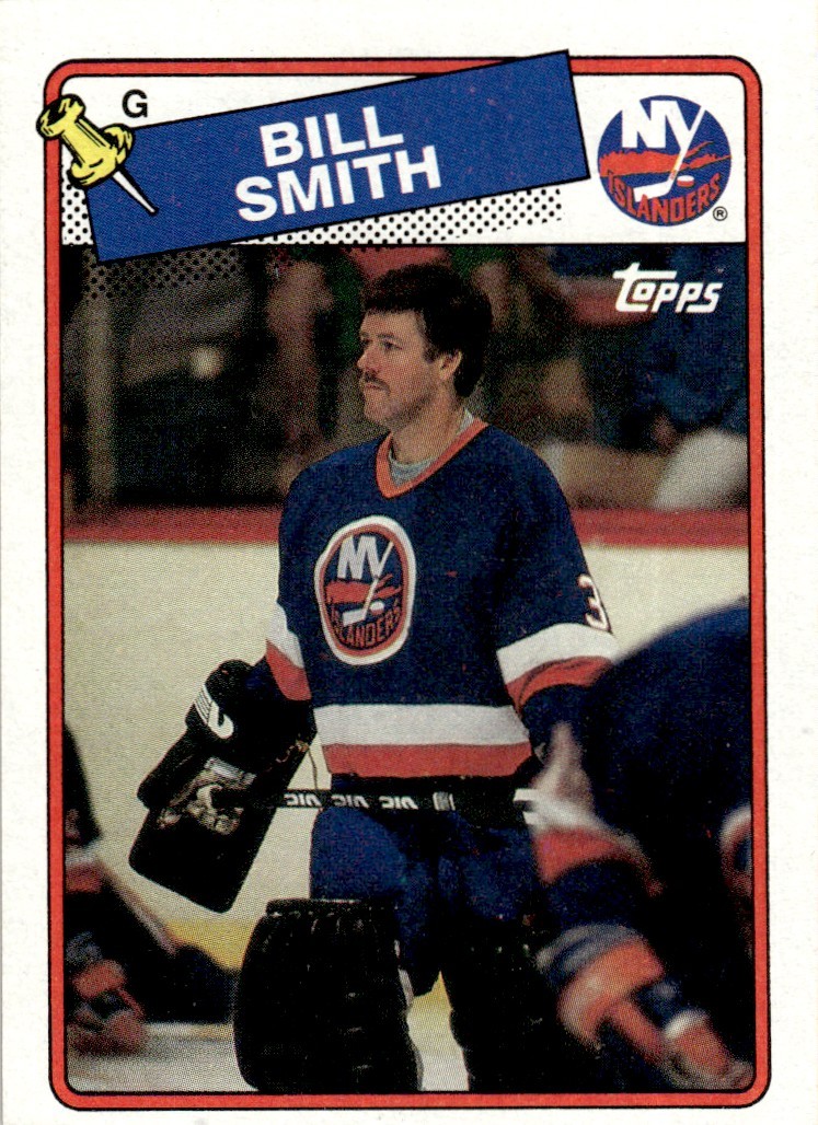 1988-89 O-Pee-Chee VTG OPC Hockey Billy Smith New York Islanders #17