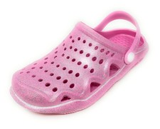 Womens Slip-On Clogs   Lightweight Breathable EVA Comfort Glitter Garden Shoes