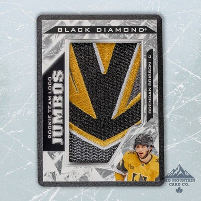 2024-25 Black Diamond BRENDAN BRISSON Rookie Team Logo Jumbos #RTL-BB