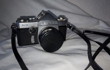Vintage SEARS SL 11 35mm SLR Manual Camera w 1:2.8 55mm Lens - Untested