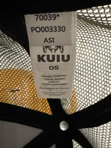 Cappello KUIU CORDURA verde mimetico leggero caccia cinghia schiena outdoor adulto nuovo - Foto 4 di 5