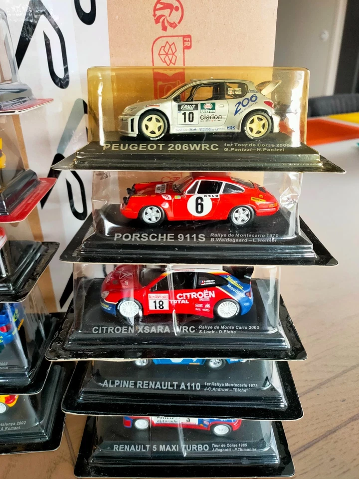 1/43 Lots ALTAYA/IXO Voitures de rallye + Ferrari dans blister non ouvert - Photo 2/4