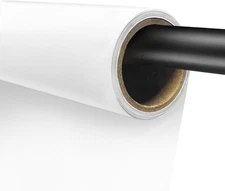 White Paper Backdrops for Photoshoot, Photography Matte Seamless Roll Background