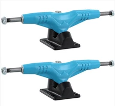 Gullwing Super Pro 3 Skateboard Trucks 9" blue black tracker venture independent