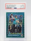 TREVOR LAWRENCE 2021 DONRUSS OPTIC RATED ROOKIE GREEN VELOCITY RC PSA 10 Q1527