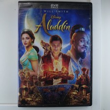 Aladdin DVD 2019 Live Action Will Smith Mena Massoud Naomi Scott Disney